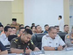 Mewakili Bupati, Asisten III Hadiri Rakor Persiapan Operasi Ketupat