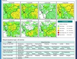 Kalimantan Barat Miliki Potensi Hujan di Seluruh Kabupaten/Kota