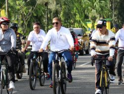 Pemerintah Kalbar dan Ulama Bersinergi Lakukan Gowes dan Tanam Pohon di Kubu Raya