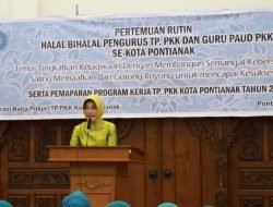 TP PKK Kota Pontianak Gelar Halal Bihalal Antar Anggota Guna Pererat Solidaritas