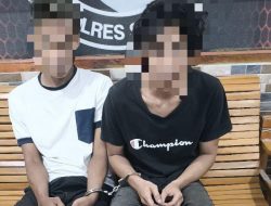 Polres Sambas Tangkap Dua Pengedar Sabu di Terminal Sambas