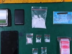 Aparat Kembali Ciduk Pengedar Sabu di Sejangkung Sambas, 20 Gram Diamankan