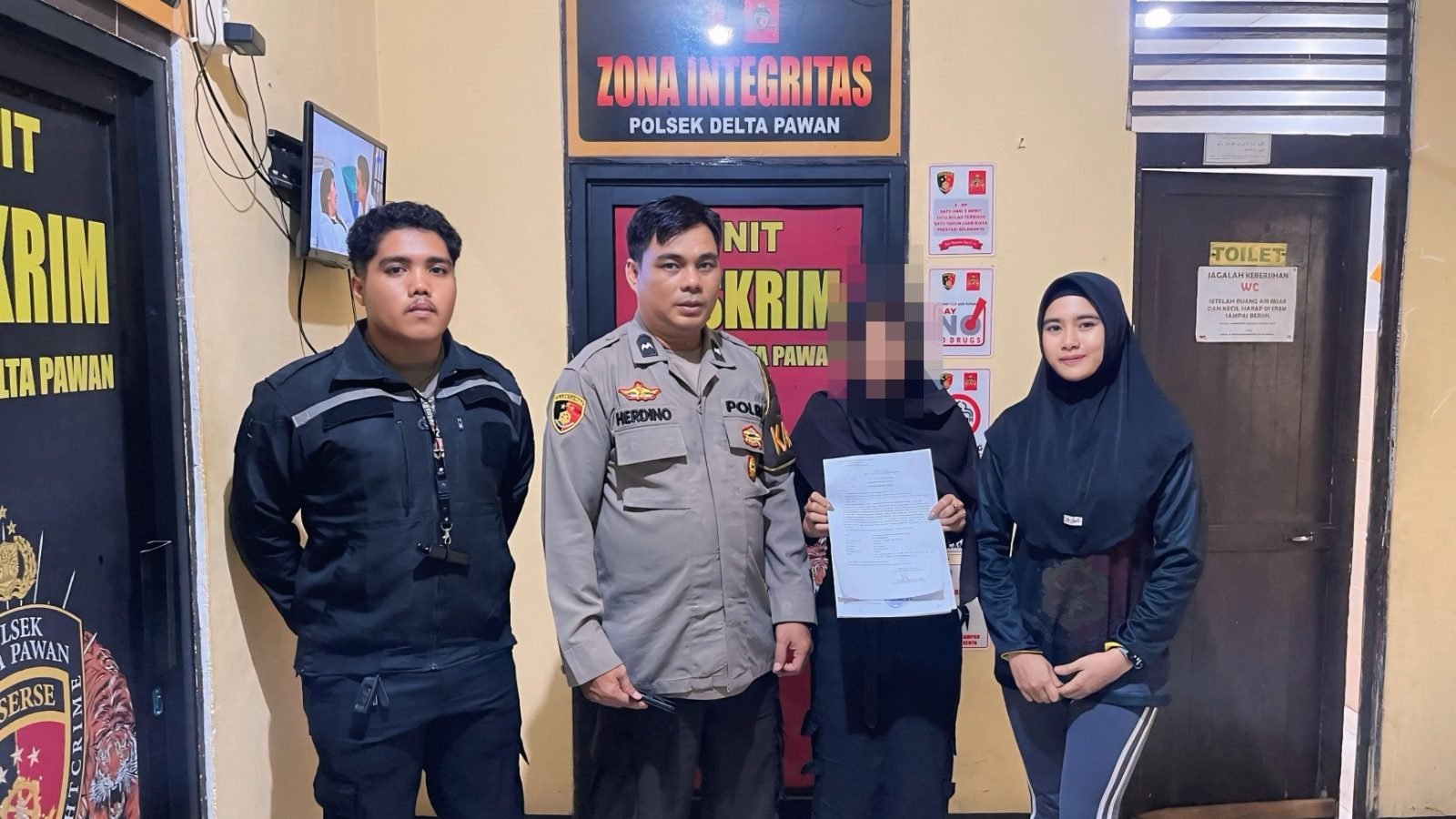 Asisten rumah tangga berinisial I (36) diamankan oleh Satuan Reserse Kriminal (Satreskrim) Polres Ketapang. Foto. HO/Faktakalbar.id