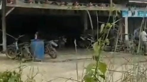 Bengkel Diduga Tempat Penampungan Emas Ilegal di Melawi. Foto: Ist.
