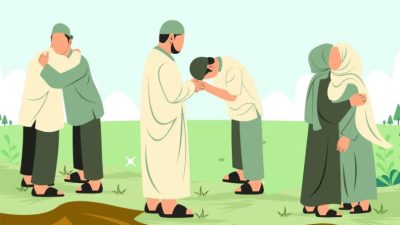 Ilustrasi – Bupati Sintang, Gregorius Herkulanus Bala, memberikan sambutan dalam acara halal bihalal umat Islam Sintang, Minggu (20/04/2025).