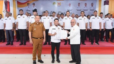 Pengurus KONI Ketapang Resmi Dilantik, Theo: KONI Rumah Bersama Wujudkan Prestasi Olahraga