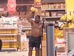 WNA Asal Afrika Mengamuk di Supermarket Kalibata City, Diduga karena Masalah Keluarga