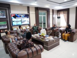 Pangdam XII/Tpr Terima Kunjungan Ketua KPU Kalbar, Bahas Netralitas TNI