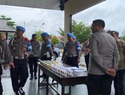Puluhan Personel Polres Sambas Jalani Tes Urine oleh Bidpropam Polda Kalbar