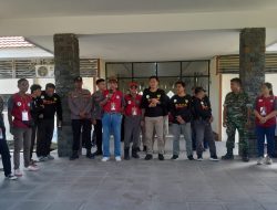 Polsek Mandor Hadiri Pelepasan Kontingen Naik Dango ke Sadaniang