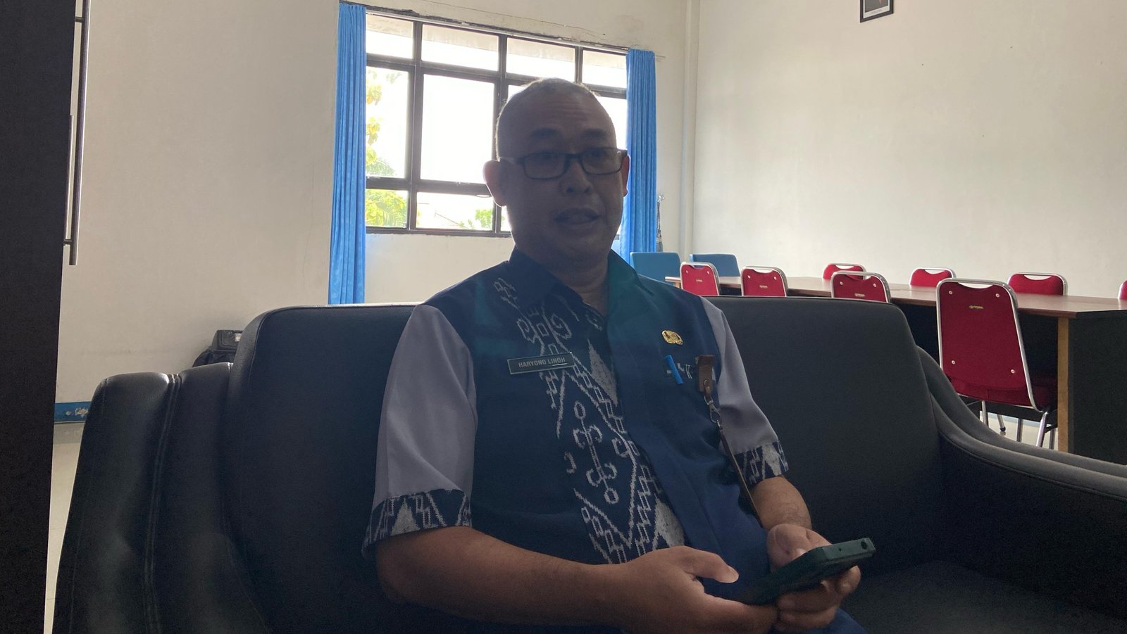 Haryono Linoh, Kepala Puskesmas Sungai Durian Sintang. Dok.Jn/Faktakalbar.id