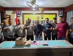 Polsek Meliau Tangkap Warga yang Simpan Sabu di Keset Kaki