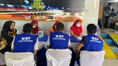 Gandeng Dinas Kesehatan, Lapas Ketapang Gelar Layanan Kesehatan Massal Untuk Warga Binaan