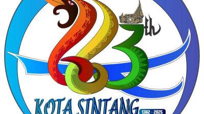 Logo Baru Hari Jadi ke-663 Sintang Simbolkan Kebersamaan dan Identitas Lokal