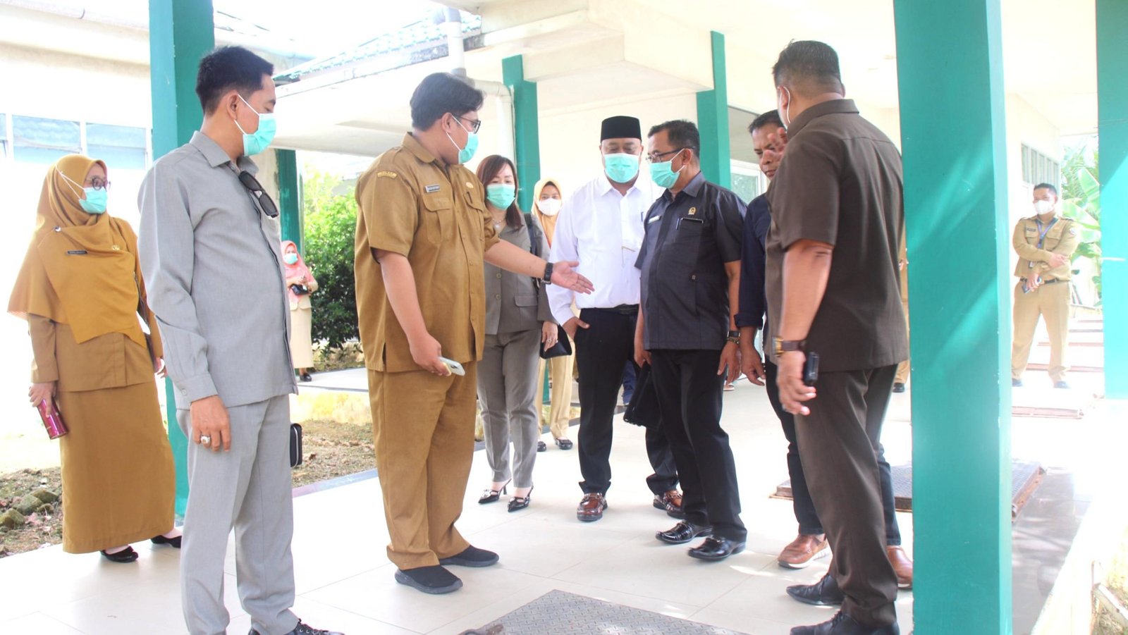 Rombongan Komisi II DPRD Kota Pontianak saat melakukan kunjungan kerja di RSUD Sultan Syarif Mohamad Alkadrie Kota Pontianak. Foto: HO/Faktakalbar.id