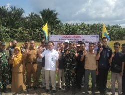 Bulog dan Kodim Sambas Serap Gabah Petani Tebas Rp6.500 per Kg