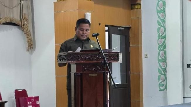 Rapat Paripurna DPRD Kota Pontianak yang membahas LKPJ Pemkot digelar pada Selasa (20/04/2025). Foto: Ist.