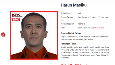 Misteri Hilangnya Harun Masiku/(dok.@kpk.go.id/id)