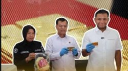 Screen capture postingan Instagram humas polresta pontianak kasus pengungkapan 47 keping emas ilegal. (Dok. instagram @humaspolrestapontianak)