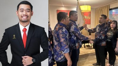 Ridho Adyt Setiawan resmi ditetapkan sebagai Ketua Umum BPD HIPMI Kalbar periode 2025–2028 dalam Musda XVI HIPMI Kalbar di Pontianak. Foto: HO/Faktakalbar.id