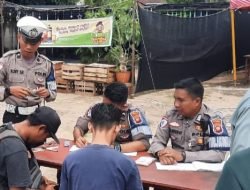 Satlantas Polres Sekadau Gencar Razia Kendaraan, 23 Pelanggar Terjaring dalam 2 Jam