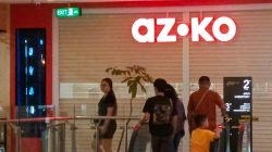 Gerai Azko (Ace Hardware) tampak ditutup sementara usai kebakaran di Ayani Mega Mall Pontianak, Kamis (1/5/2025) sekitar pukul 11.50 WIB (foto: Mario/Faktakalbar.id)