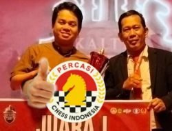 Muhammad Kamalsyah Juara Turnamen Catur Internasional Kaltim Fide Rated 2025
