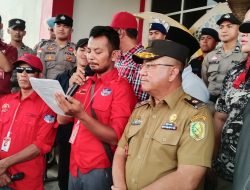 Ini 3 Poin yang Disepakati Buruh, Pemda dan DPRD Sambas Saat Aksi May Day