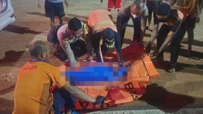 Penemuan mayat bayi perempuan yang mengapung di Sungai Pawan. Polisi masih menyelidiki penyebab kematian dan mengumpulkan keterangan dari warga. Foto: HO/Faktakalbar.id