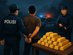 BREAKING NEWS: Polresta Pontianak Amankan Puluhan Kilogram Emas Ilegal Saat Gerebek Narkoba, Nilainya Fantastis!