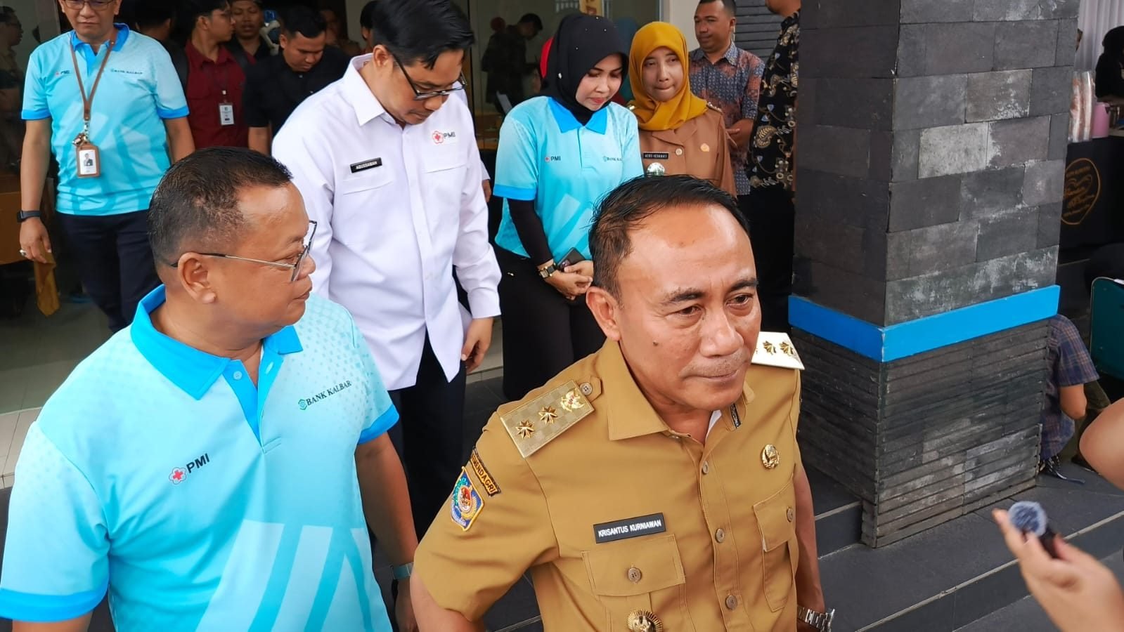 Foto: Wakil Gubernur Kalimantan Barat, Krisantus Kurniawan harapkan Bank Kalbar dapat terus berkembang dan menjadi bank yang Go International di masa mendatang. Dok. Mario/Faktakalbar.id