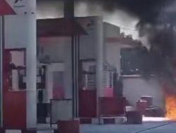 Motor Terbakar di SPBU Sukabangun, Diduga Terkait Praktik Ilegal Distribusi BBM
