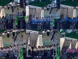 Lomba Paduan Suara Menyanyikan Mars Sintang Diikuti 6 Sekolah Menengah Atas se-Kota Sintang