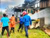 Breaking News! Tiga Rumah Mes Dinas Kehutanan di Sanggau Hangus Terbakar
