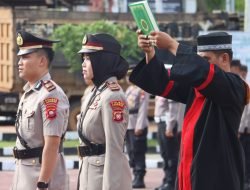 AKP Bunga Tri Yulitasari Resmi Jabat Kasatlantas Polres Sanggau, Gantikan AKP Risqi Ardian