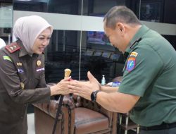 Pangdam XII/Tpr Terima Kunjungan Silaturahmi Kajati Kalbar