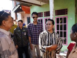Wako Edi Tinjau Langsung Lokasi Kebakaran di Beting Pontianak, Pastikan Bantuan Segera Disalurkan