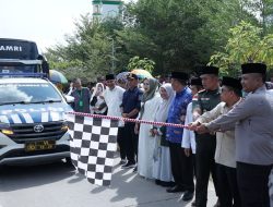 Bupati Sambas Lepas 309 Calon Jemaah Haji 2025 Secara Simbolis di Pemangkat