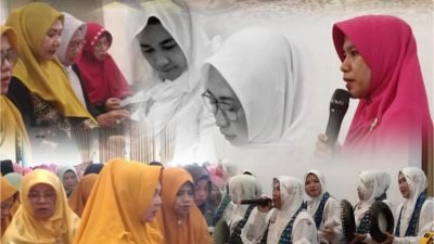 Suasana khidmat dan penuh kebersamaan mewarnai pengajian TP PKK Ketapang. Foto: HO/Faktakalbar.id