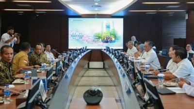 Bupati Sambas Bertemu Menteri PU dan Mendagri Bahas Pembangunan PLBN Temajuk