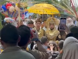 Mengenal Tradisi Belarak dalam Pernikahan Melayu Sambas