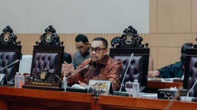 Wakil Ketua Komisi III DPR-RI sekaligus selaku Ketua Panja Penegakkan Hukum Mafia Tanah Ahmad Sahroni. Foto: ist Dok. Faktakalbar.id