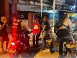 Patroli Malam Polresta Pontianak Temukan Aktivitas Remaja di Jam Rawan
