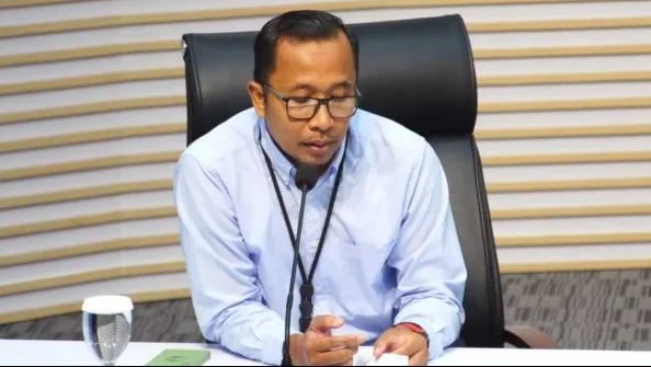 Pelaksana Harian Direktur Penyidikan KPK Budi Sukmo Wibowo dalam konferensi pers di Jakarta, Kamis (6/5/2025). (Dok. Ist)