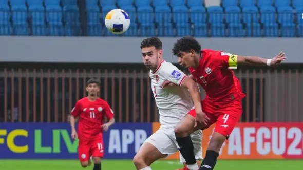 Penyerang Timnas U23, Jens Raven. (Dok. PSSI)