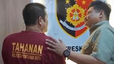 Seorang pendeta sekaligus pengemudi ojek online di Pontianak ditangkap atas dugaan pencabulan terhadap anak SD. Pelaku terancam hukuman 15 tahun penjara. Dok. Istimewa.