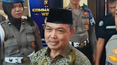 Gubernur Kalimantan Barat, Ria Norsan di Ruang Graha Khatulistiwa Mapolda Kalbar, Kamis (15/5/2025) Dok. Mario/Faktakalbar.id