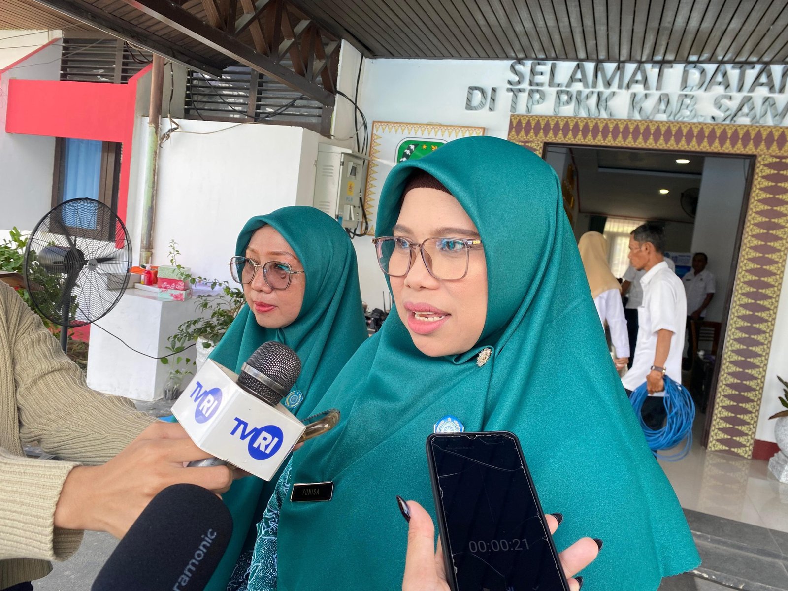 Foto: Ketua TP PKK Kabupaten Sambas Yunisa. Dok. Istimewa.