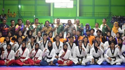 POPDA 2025 Tingkat Kota Pontianak resmi dibuka oleh Wakil Wali Kota Pontianak Bahasan. Foto: HO/Faktakalbar.id