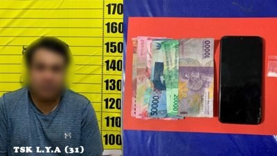 Pria Berinisial L.Y.A. Ditangkap di Jalan Daranante Sanggau, Diduga Edarkan Sabu